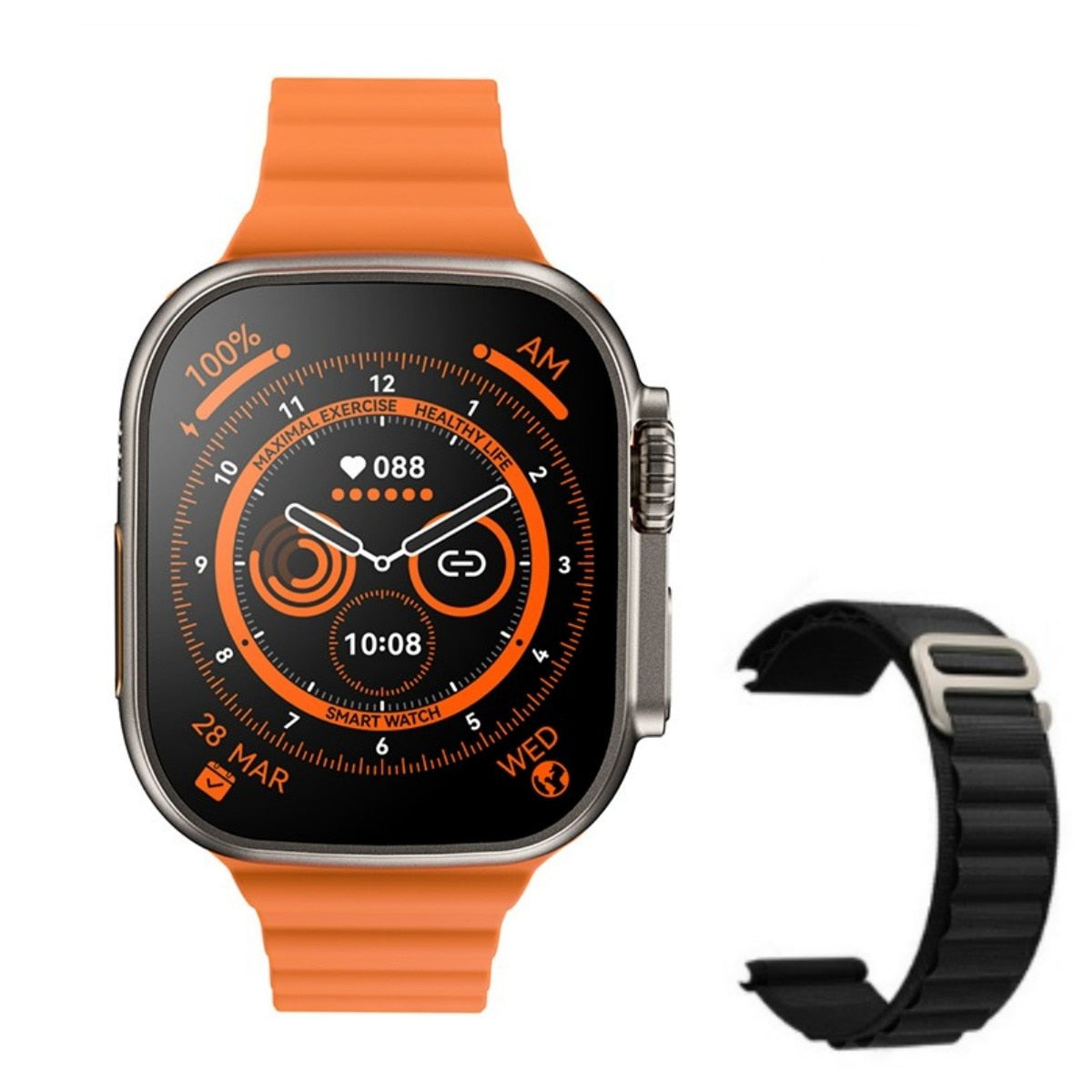 Smart Watch Ultra 8 NFC GPS 49mm – Geek's